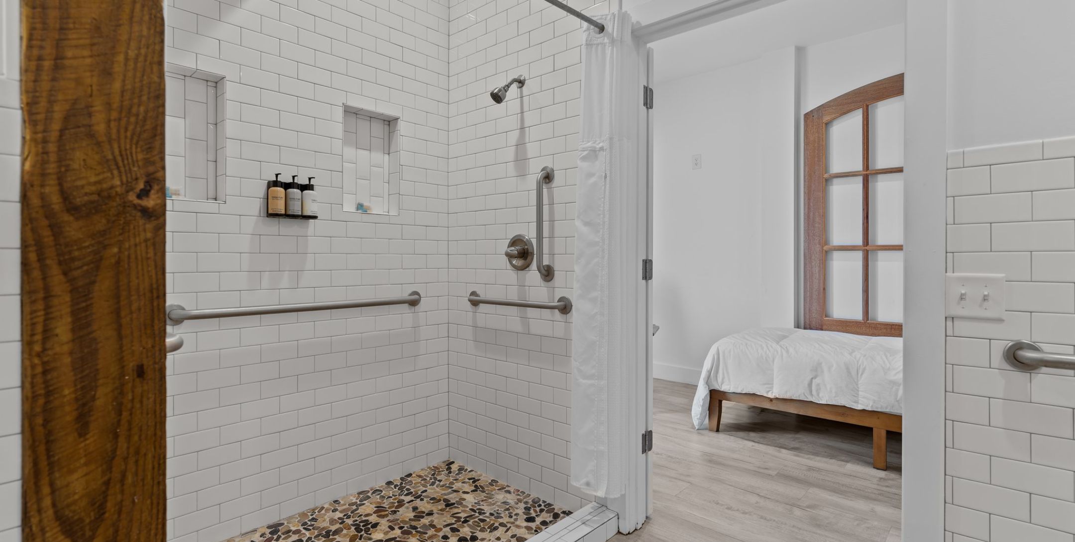 The Sound Suite ADA-friendly shower